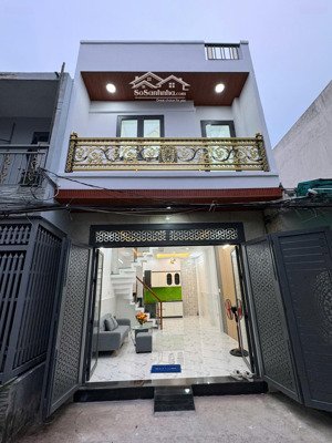 nhà mới đẹp khu lê văn quới 1 lầu 2pn 2wc