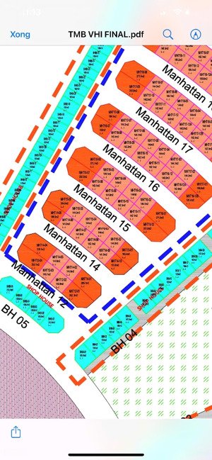 bán căn song lập manhattan 144m2 thô nguyên giá tốt nhất dự án