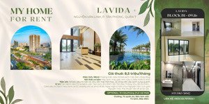 [chính chủ cho thuê] căn hộ studio 37m2 lavida plus - quận 7