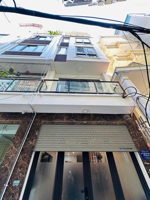 nhà đẹp lạc long quân - tây hồ, dt 52m2, 5 tầng, 6p ngủ, ngõ thông, ô tô qua nhà, gần ô tô tránh đỗ