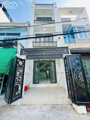 Nhà 4×16, đúc 3lầu hẻm 8m đầu đường Trần Đại Nghĩa (sát vòng xoay An Lạc)