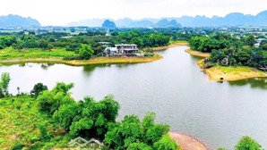 bán siêu phẩm bám hồ tay chạm nước 4653m2, 400m2 đất ở, lạc thuỷ hoà bình cũ, 9 tỷ