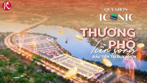 bán dn tại quy nhơn iconic, 1,85 tỷ, 80m2, uy tín hàng hiếm tại tuy phước, bình định