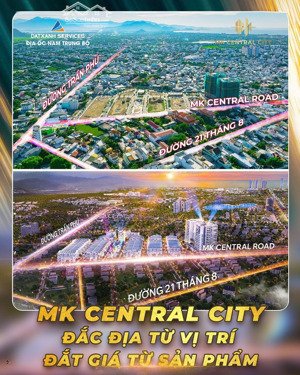 chỉ 2.3 tỷ/lô đất nền sổ đỏ trung tâm thành phố nam khánh hoà - kdt phủ hà mk central city