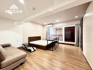 studio ban công tách bếp - đối diện tdtu - full nội thất (mgr) ở được 4 bạn