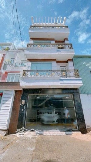 nhà 4 tầng 1/ đường lê văn khương, phường hiệp thành, q12, dt 102m2 (5mx20m), hẻm ôtô giá 7,5tỷ