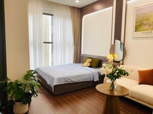 căn hiếm - studio toà m1 tầng trung, full đồ 27m, sẵn sổ view đn - giá bao phí 2 tỷ 250 triệu