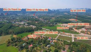 bán mảnh đất 88m2 thổ cư đất ở đô thị 640 triệu cách đường mòn hcm 50m thuộc thị trấn ba hàng đồi