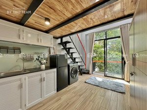 khai trương căn phòng có gác cao cấp - đầy đủ nội thất - ngay etown - gần đại học văn hiến