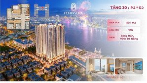 giỏ 2 phòng ngủ peninsula, view sông trực diện, giá gốc cdt