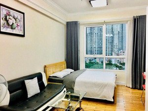 the manor hcm cho thuê căn hộ studio full nội thất 36m2 ở liền, 12tr bao phí, lh 