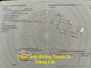 bán đất thành tô, 39,5 triệu / m2, 75m2, hải an, hải phòng - giá ưu đãi!