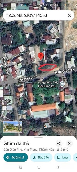bán đất diên phú diện tích : 159m2 có 40m2 thổ cư ngang 5m dài 31m
vị trí gần chợ, trường