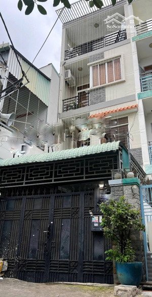 nhà đẹp 4 tầng - hxh huỳnh tấn phát, quận 7- 79m - chỉ nhỉnh 6 tỷ