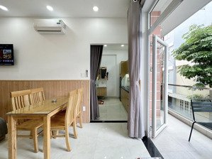 căn hộ 1pn ban công/cửa sổ full nt 40m2 mới 100%_tô hiến thành quận 10
