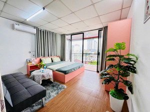 cho thuê căn hộ 1pn ban công, máy giặt riêng q4 gần cầu kênh tẻ, đh luật, đh nguyễn tất thành