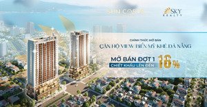 hàng hiếm căn hộ 2 pn, view biển mỹ khê chỉ từ 3.5 tỷ/căn bàn giao full nội thất cđt sun group