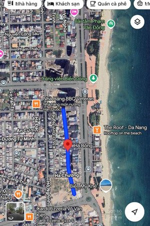 hàng hiếm. cặp đất 200m2 siêu đẹp đường hà bổng sát ngay biển mỹ khê và trung tâm tài chính
