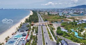 bán lô góc dt 203m2 sát biển nguyễn tất thành, giá tốt.