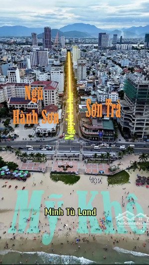 hàng hiếm, bán đất 2 mặt tiền nguyễn văn thoại . trục đường vip cách biển mỹ khê 300m