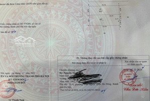 chính chủ cần bán 60m2 đất tại tổ 5 yên nghĩa