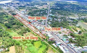[hàng hot- giá cực tốt] đất nền dự án phúc gia tân, hoài nhơn - trục đường nhựa quang trung