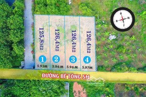 bán 4 lô đất full thổ cư suối tiên, diên khánh 666 triệu/lô