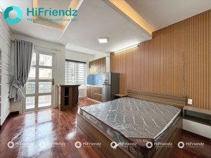 cho thuê căn hộ cao cấp mới xây ngay chợ bà chiểu - dạng 1 phòng ngủ tách bếp, studio ban công