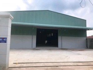 cho thuê nhà xưởng củ chi giá rẻ. tdt 3000m2, giá 55tr/tháng