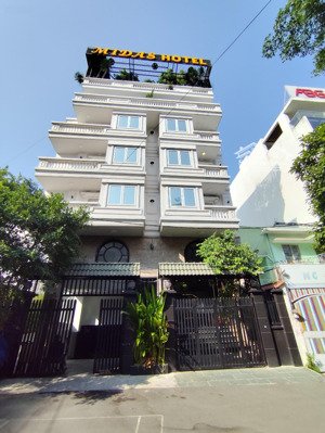 khách sạn góc 2 mặt tiền nguyễn văn trỗi - phú nhuận, dt: 14x19m, hầm 7 tầng, tn: 2.5 tỷ/năm, 90 tỷ