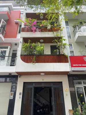 mặt tiền đường hoa khu phan xích long, p7, phú nhuận, dt: 4x12m, nhà 3 lầu đẹp, giá 16.8 tỷ