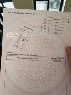 lô đất đẹp, đầy tiềm năng! cơ hội tăng giá x2, x3 trong ngắn hạn. bán lô dt = 181m2 tc: 50m2 mt: 5m