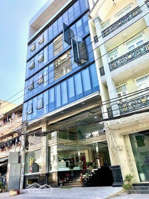 bán tòa nhà văn phòng 1 hầm +6 lầu+ sân thượng, ngang 12m gần aeon mall. giá : 46 tỷ