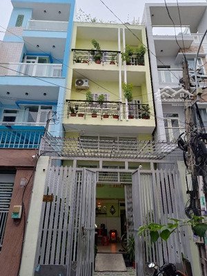 hẻm 6m thông - sát mặt tiền - đường nguyễn luông f10, q6 87m2 ( 4.5 x 19m ) 4 tầng btct chỉ 9,2 tỷ