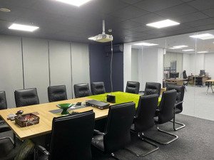 văn phòng có 2 ô, 1 ô to 178m2, ô bé 80 m2 có thể tách thuê từng ô