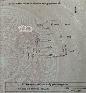 bán nhà 3 tầng mặt tiền đường an cư 7 kẹp cống