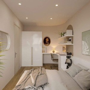 new apartment 1pn - tông màu ấm sang trọng - chủ nhà dễ làm việc gần ngay metro