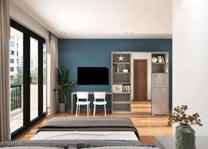 cho thuê căn hộ 1 phòng ngủ- đường trần nhật duật-gần chợ tân định- công viên lê văn tám