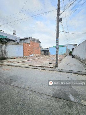 lô đất góc 2 mặt hẻm xe hơi 6m, ngang 5m, nguyễn văn quá quận 12, sổ hồng riêng, 5tỷ100