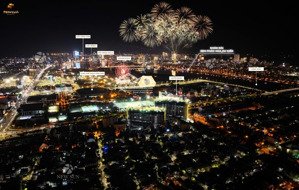 booking tòa a - căn hộ masterise đà nẵng ngay hôm nay, view trực diện khán đài pháo hoa quốc tế