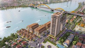 chỉ 65trm2 - duy nhất 1 căn ponte 2pn tầng cao, view sông hàn, cầu rồng vĩn