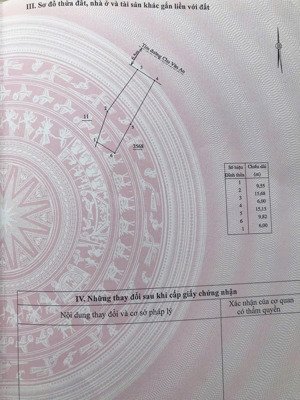 đất mặt tiền chu văn an - diên toàn - đường nhựa 13m - đối diện sân bóng- 170m ngang 6m