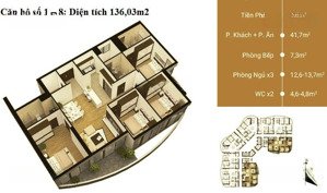 chồng hàn vợ việt cần bàn căn 4pn 137m2 chung cư n01 t8 ngoại giao đoàn 90tr/m2