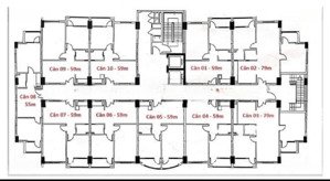 bán gấp căn hộ vừa tầm tiền 6,3 tỷ 79 m2, 3 ngủ phố trần quý kiên, phường dịch vọng, hn