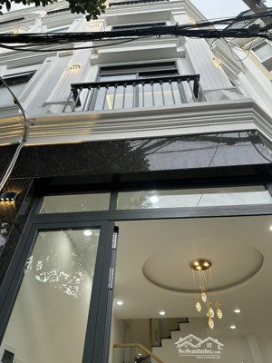 bán nhà mới hxh lê quang định, dt 4.5x10m, 5 tầng - gần chợ bà chiểu. giá 7 tỷ 8