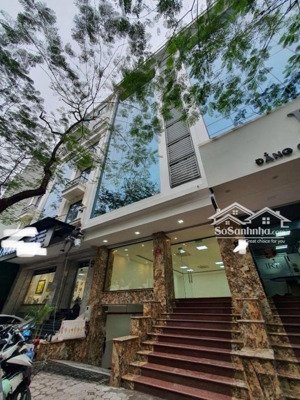 cho thuê tòa nhà ngã tư sở - đống đa, dt 110m*6 tầng, thông sàn, oto đỗ 2-3 chiếc, giá thuê 70tr/th