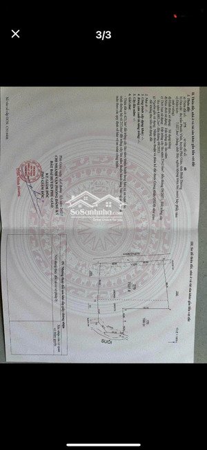 bán nhanh lô đất 7.000m2 trung tâm thị trấn phước