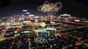 siêu phẩm toà căn hộ - văn phòng 6 tầng - góc 2 mt khu vip nam việt á _view phaó hoa đà nẵng