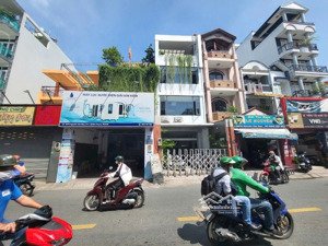 bán nhà mặt tiền nguyễn văn đậu ngang 6,5m - bán hầm - cn 127m2 - 26 tỷ