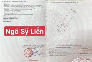 bán lô đất ngô sỹ liên - đà nẵng. sát đường lớn hoàng thị loan